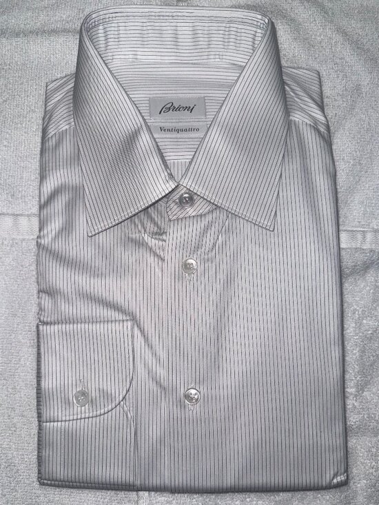 Brioni Other - NWT Brioni Brunico Shirt 42R – $580, In Original Packaging